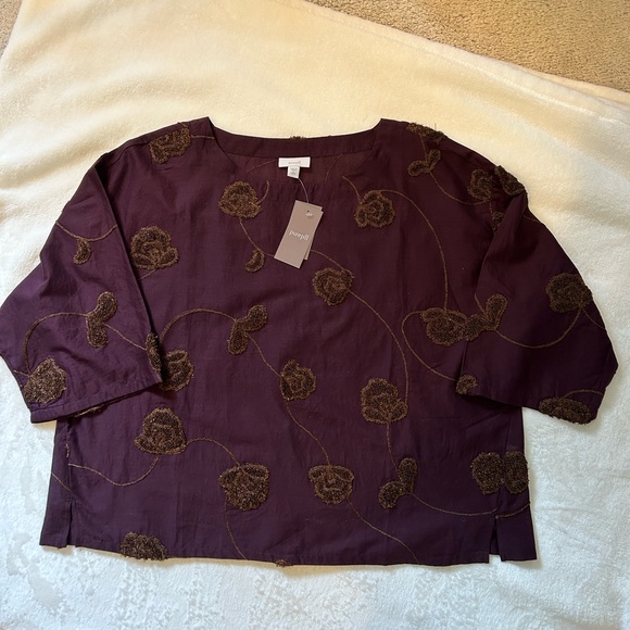 Gorgeous New JJill Kimono blouse - Picture 2 of 6
